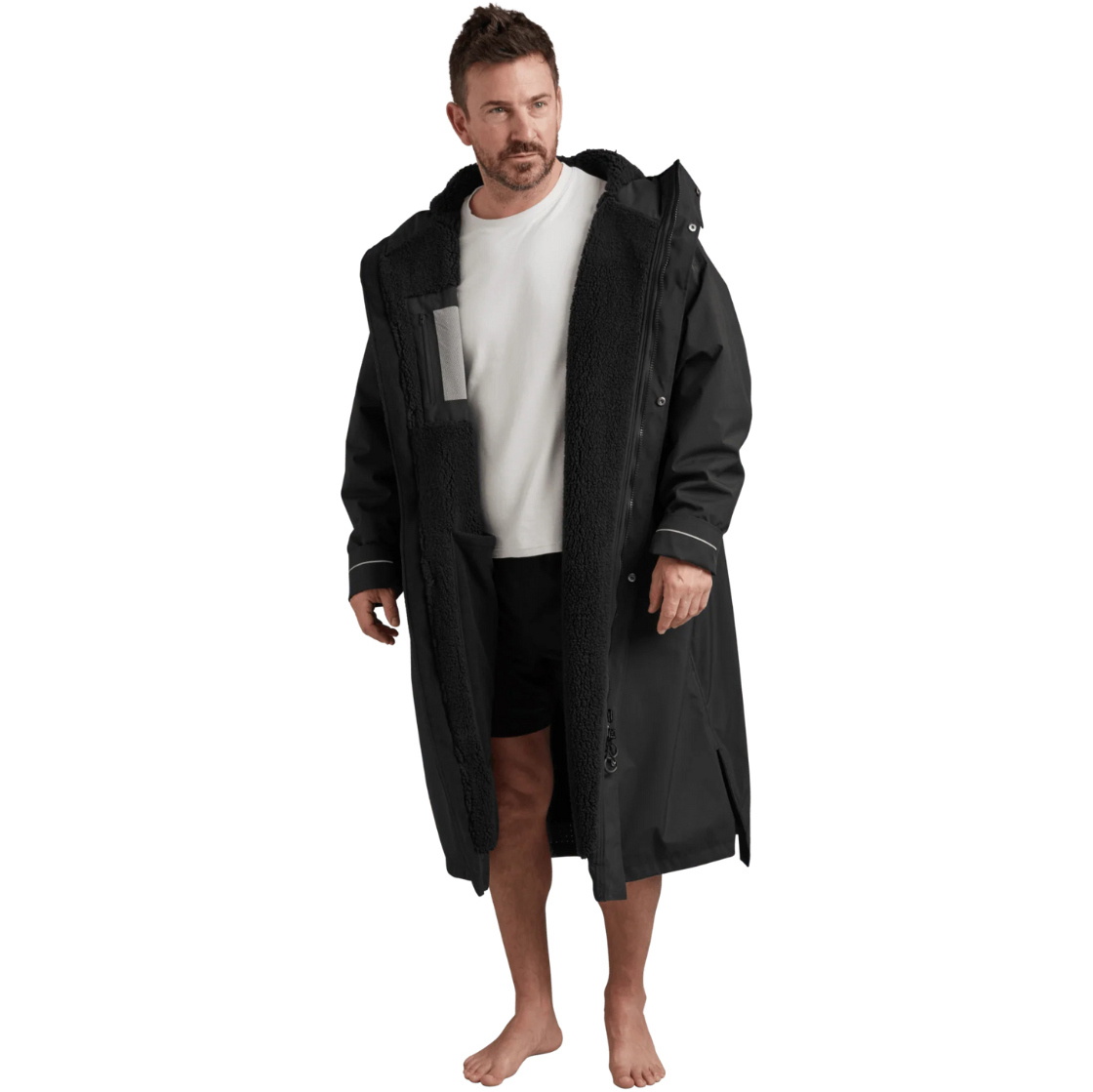 2026 Red Paddle CO Long Sleeve Pro Change Robe Evo 002-009-006-0244 - Stealth Black